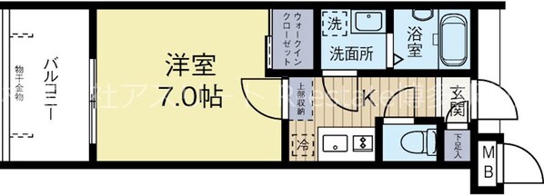 赤坂駅 徒歩7分 9階の物件間取画像